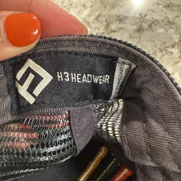 Miller High Life Snapback Hat Beer Multicolor 6 Stripe Mesh Trucker Licensed - Picture 6 of 7